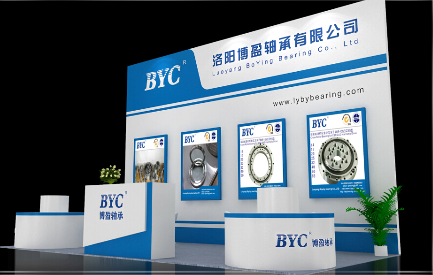 BYC轴承为9月20日在上海举办的国际轴承及专用装备展览会所准备的交叉滚子轴承和YRT转台轴承已经准备妥当